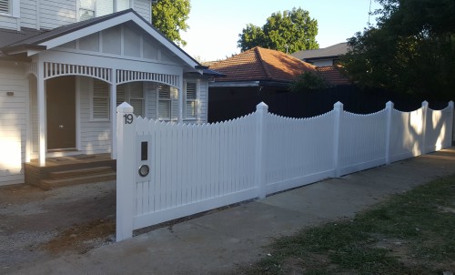 Picket Fence in Box Hill South