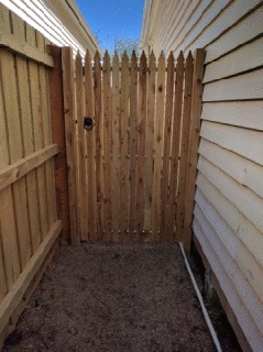 Swing Gate with Pickets in Malvern East