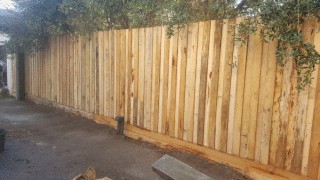 Hardwood Paling Fence in Carnegie