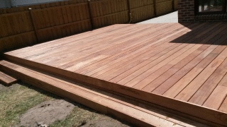 Merbau Decking in Glen Iris