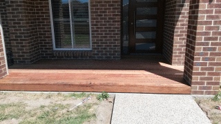 Merbau Decking in Box Hill