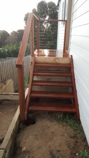 Merbau Decking in Lilydale