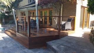 Spotted Gum Decking in Mount Waverly