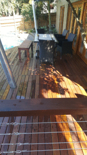 Spotted Gum Decking in Mount Waverly