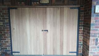 Blackbutt Shiplap Double Gates in Camberwell